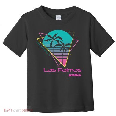 Retro Las Palmas Spain Toddler T-Shirt