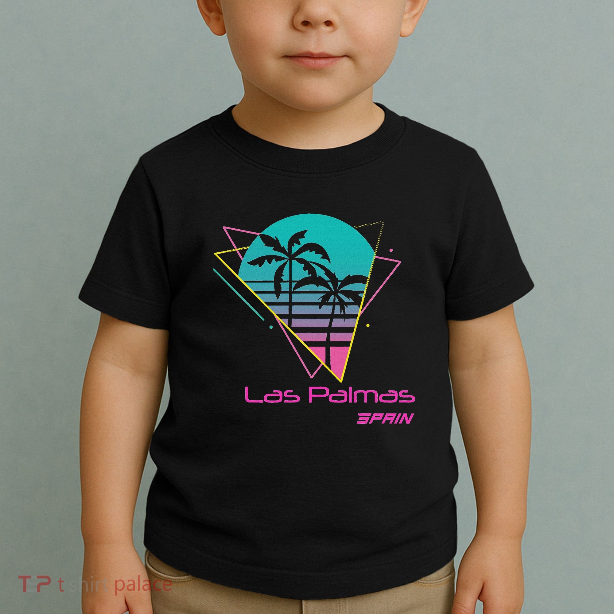 Retro Las Palmas Spain Toddler T-Shirt
