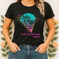 Retro Las Palmas Spain Women's T-Shirt thumb 2