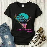Retro Las Palmas Spain Women's T-Shirt thumb 3