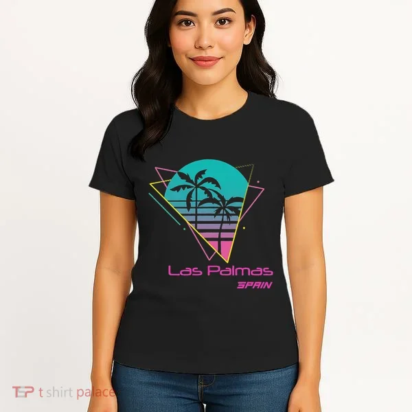 Retro Las Palmas Spain Women's T-Shirt