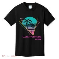 Retro Las Palmas Spain Kids T-Shirt thumb 0
