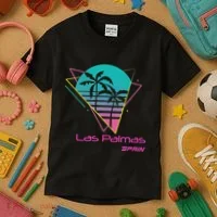 Retro Las Palmas Spain Kids T-Shirt thumb 3