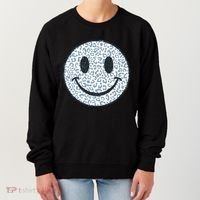 Retro Leopard Print Emoji Smiley Women's Sweatshirt thumb 0