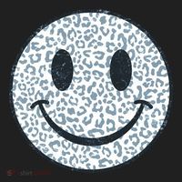 Retro Leopard Print Emoji Smiley Beanie thumb 2