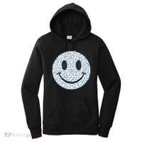 Retro Leopard Print Emoji Smiley Women's Hoodie thumb 0