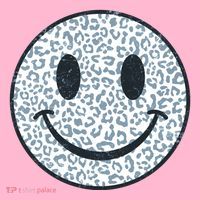 Retro Leopard Print Emoji Smiley Doggie Tank thumb 4