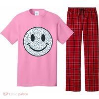 Retro Leopard Print Emoji Smiley Pajama Set thumb 0