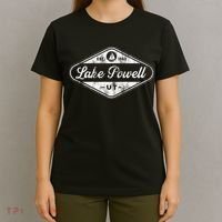 Retro Lake Powell Arizona Vacation Fishing Boat Souvenir T-Shirt thumb 4