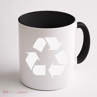 Recycling Logo Recycle Symbol Earth Day Coffee Mug thumb 1