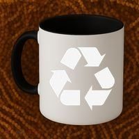Recycling Logo Recycle Symbol Earth Day Coffee Mug thumb 2