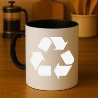 Recycling Logo Recycle Symbol Earth Day Coffee Mug thumb 4