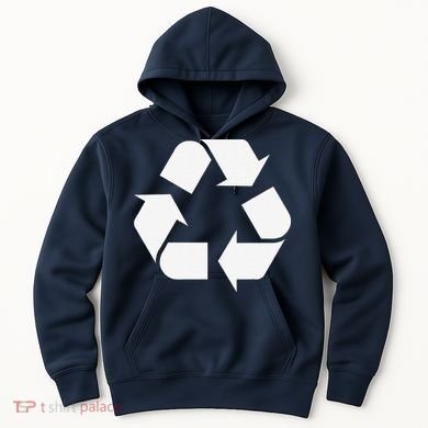 Recycling Logo Recycle Symbol Earth Day Hoodie