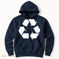 Recycling Logo Recycle Symbol Earth Day Hoodie thumb 0