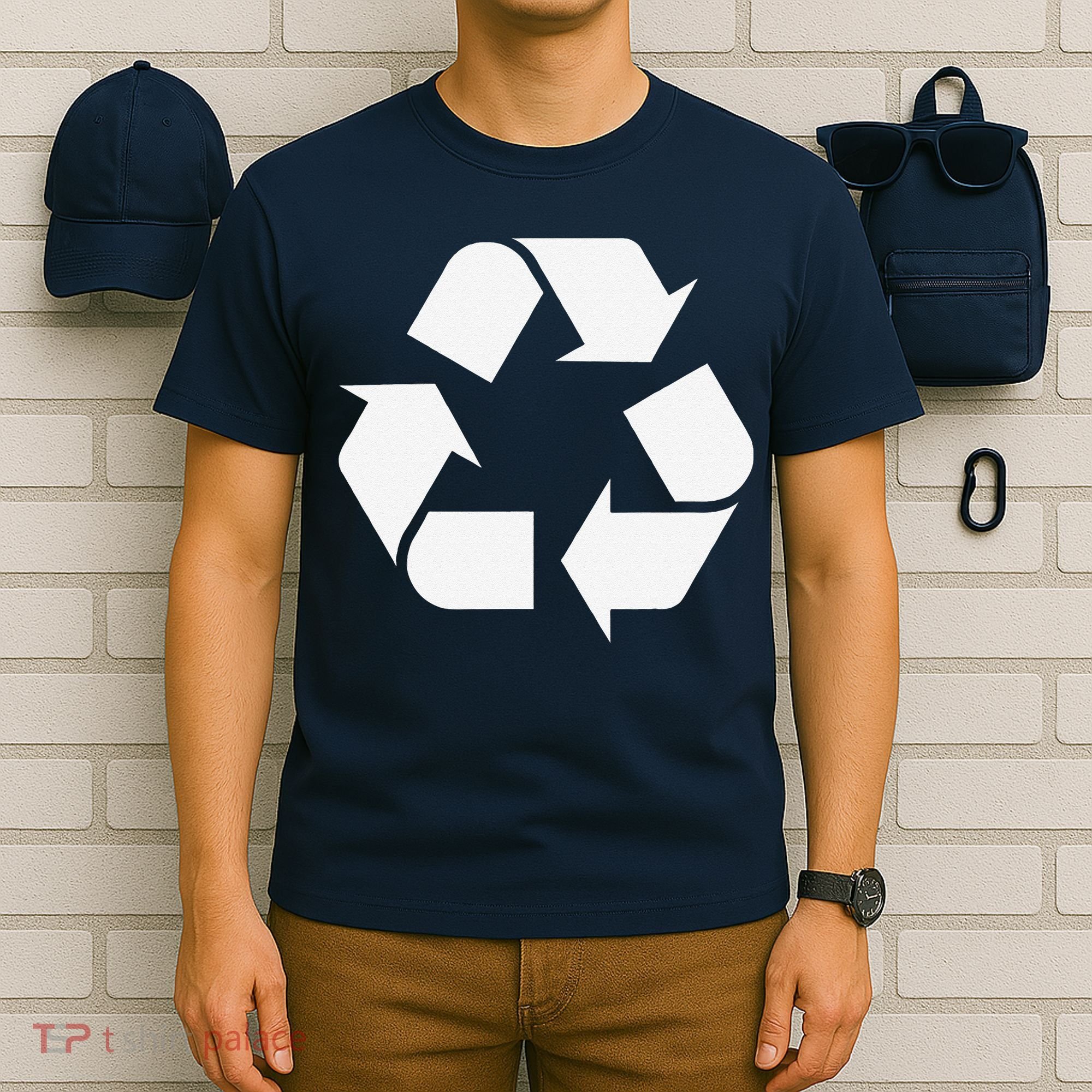 Recycling Logo Recycle Symbol Earth Day T-Shirt