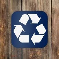 Recycling Logo Recycle Symbol Earth Day Coaster thumb 0