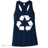 Recycling Logo Recycle Symbol Earth Day Women's Tank Top thumb 0