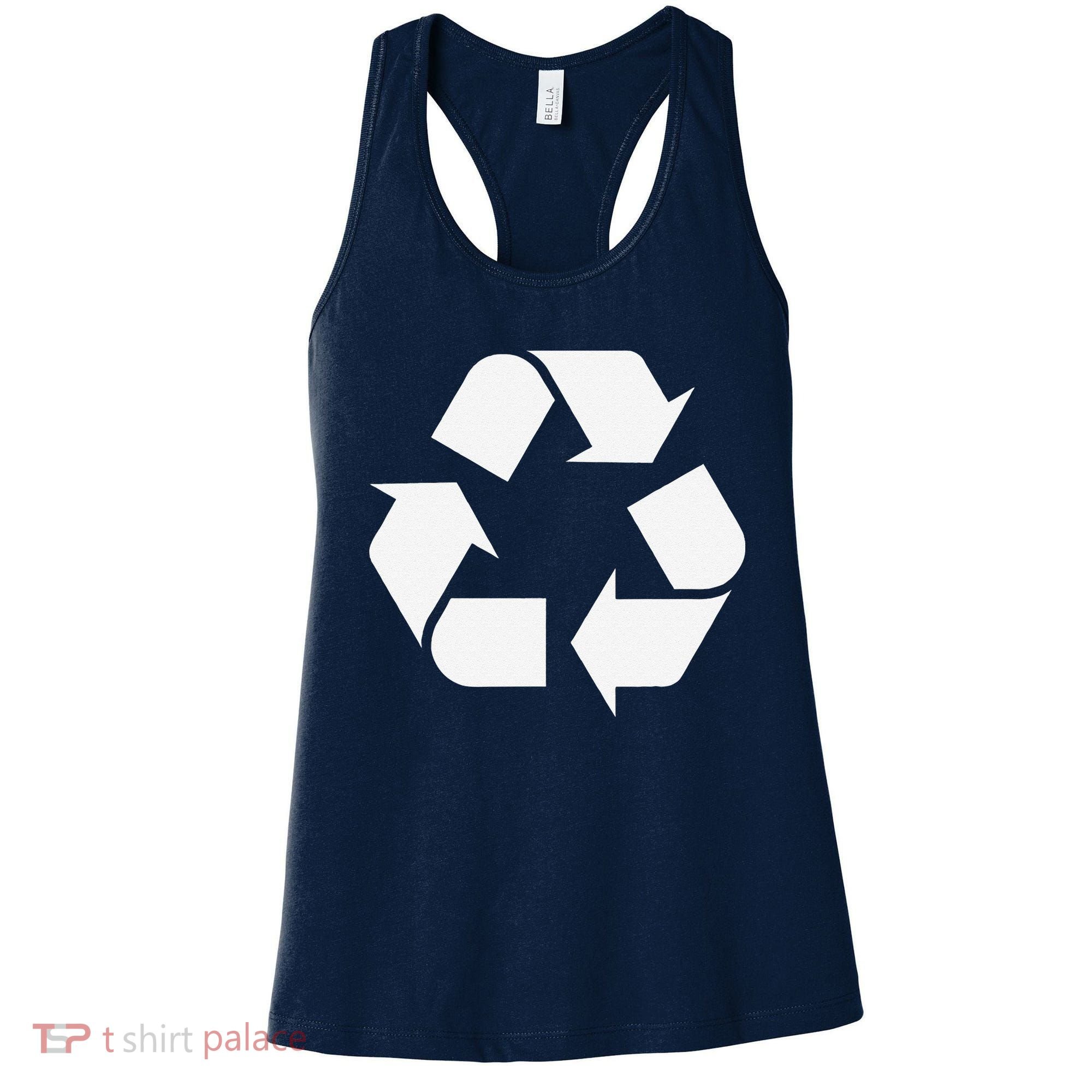 Recycling Logo Recycle Symbol Earth Day Women's Tank Top