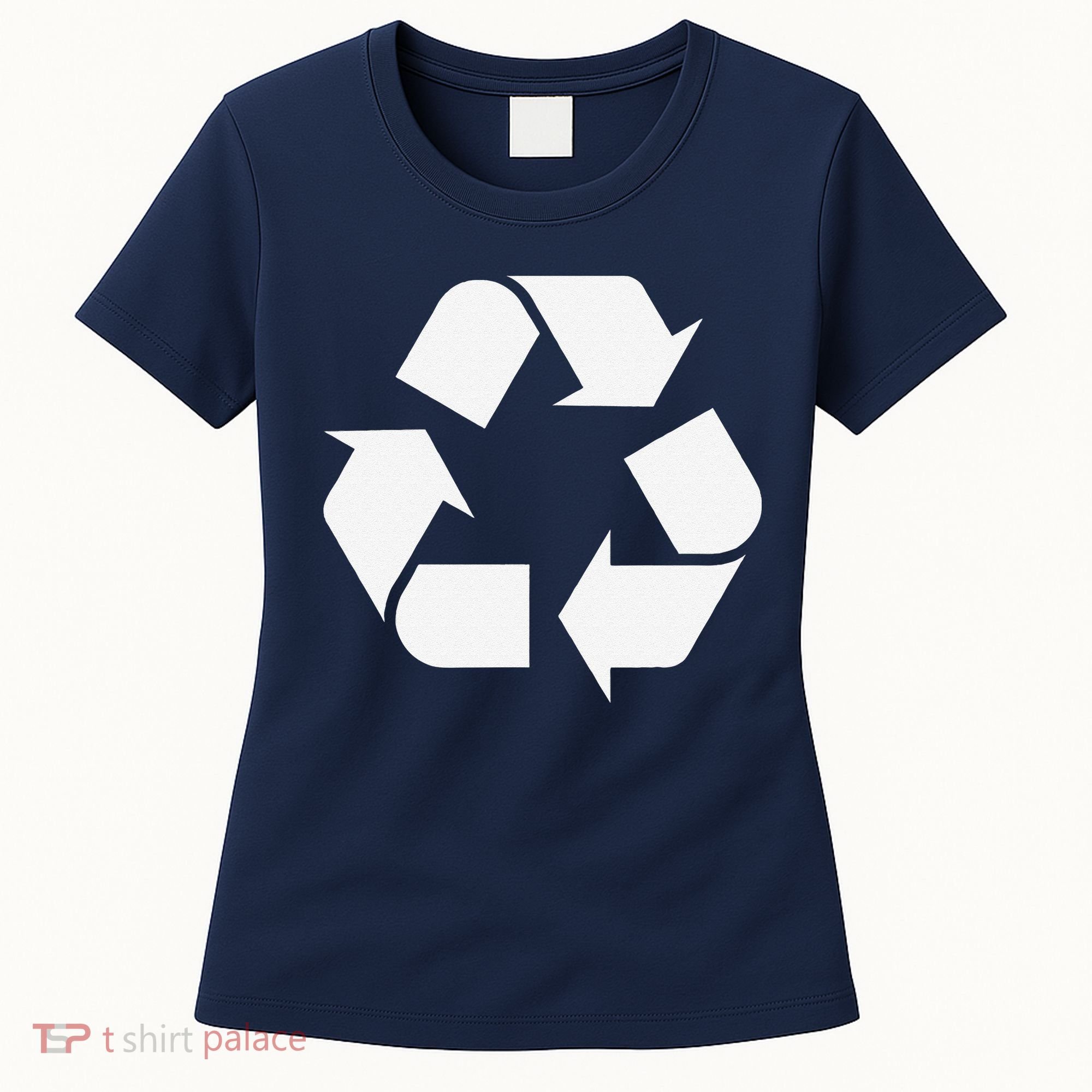 Recycling Logo Recycle Symbol Earth Day Women's T-Shirt