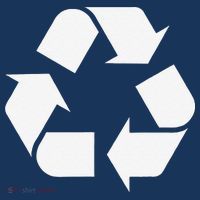 Recycling Logo Recycle Symbol Earth Day Kids Sweatshirt thumb 2