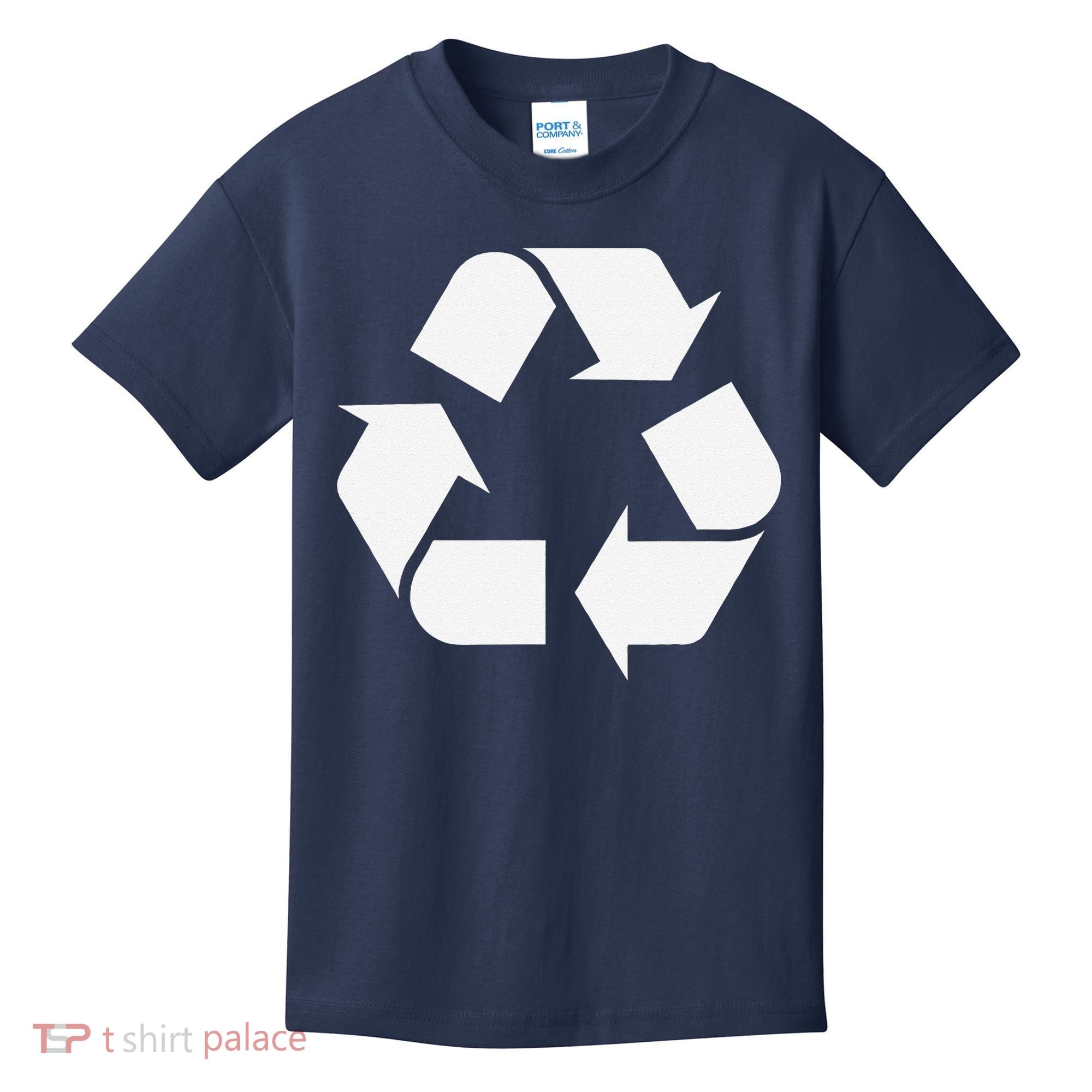 Recycling Logo Recycle Symbol Earth Day Kids T-Shirt