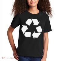 Recycling Logo Recycle Symbol Earth Day Kids T-Shirt thumb 2