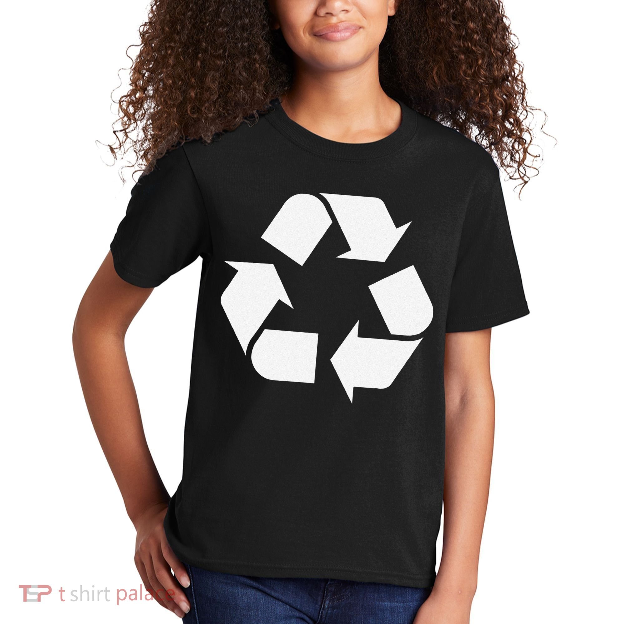 Recycling Logo Recycle Symbol Earth Day Kids T-Shirt