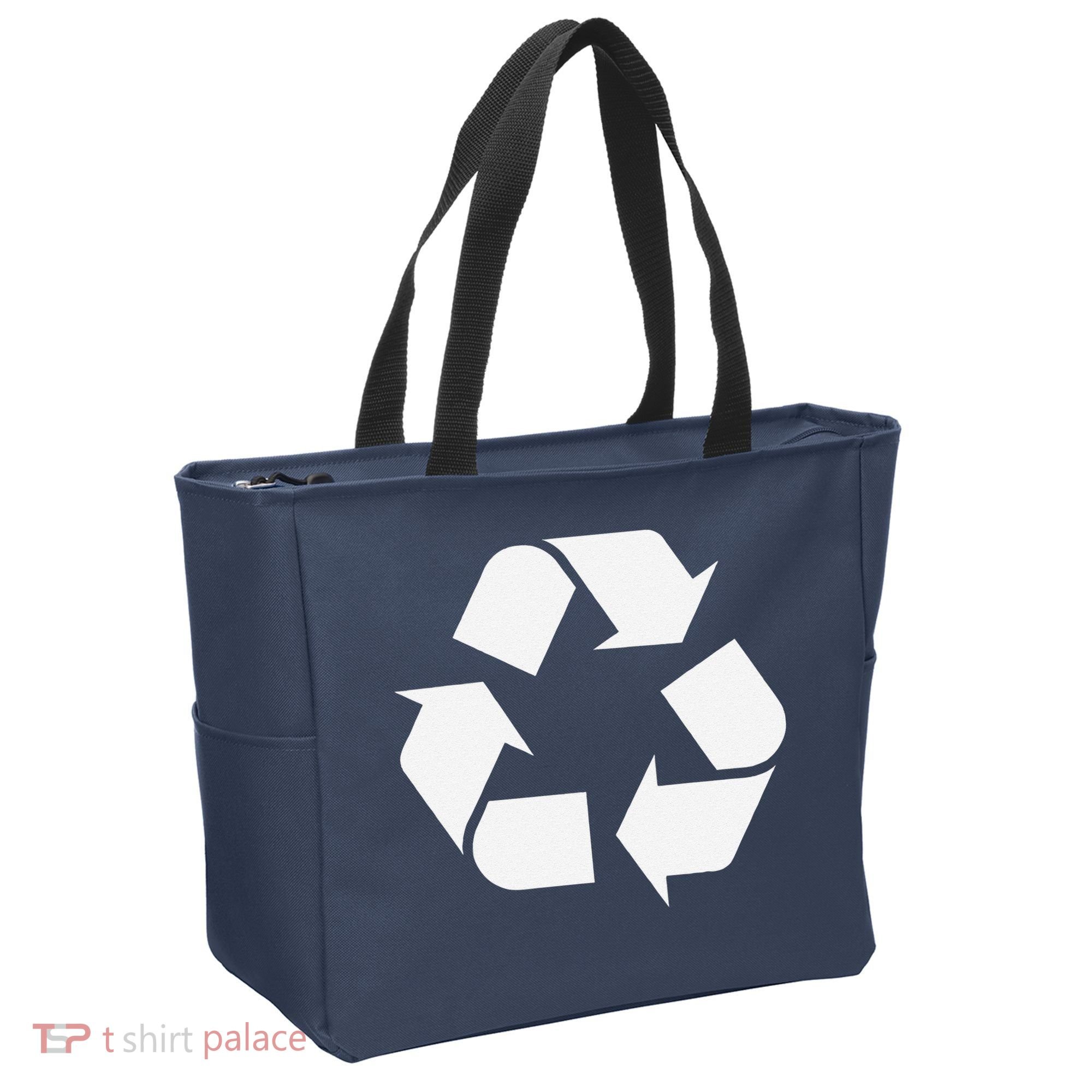 Recycling Logo Recycle Symbol Earth Day Tote Bag