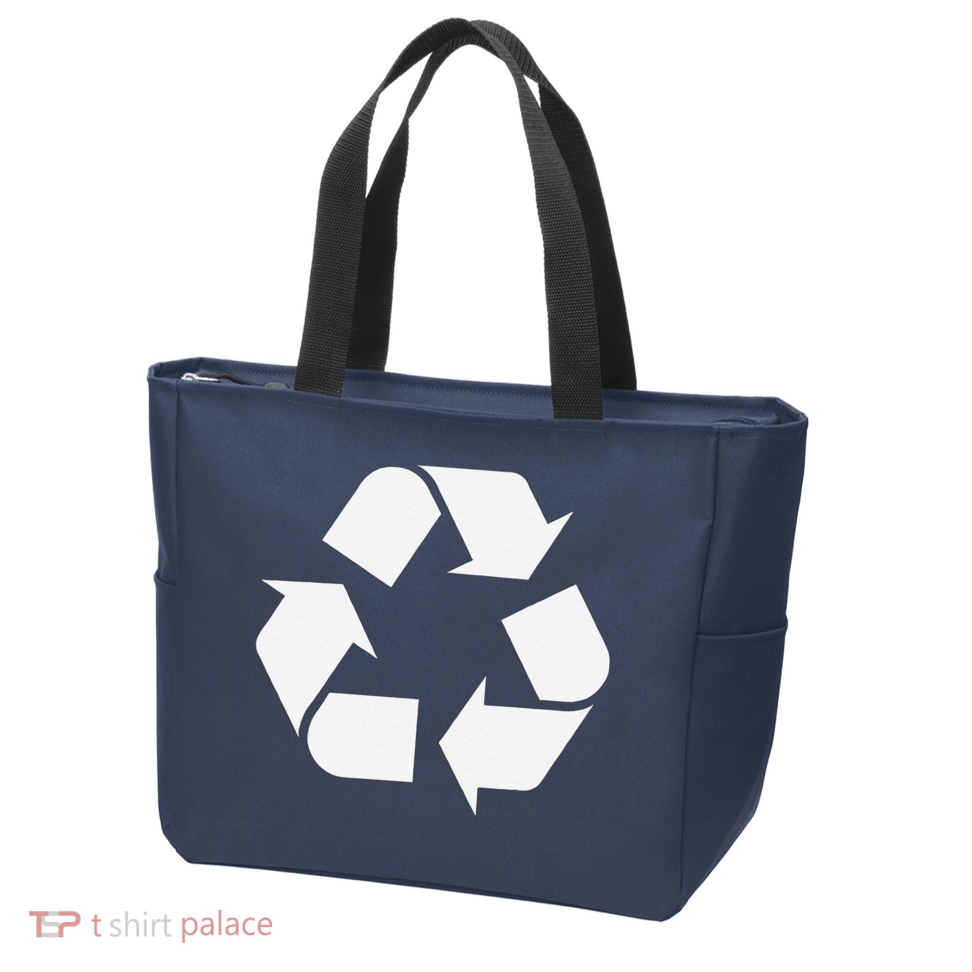 Recycling Logo Recycle Symbol Earth Day Tote Bag