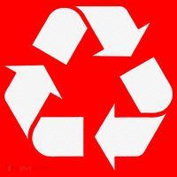 Recycling Logo Recycle Symbol Earth Day Santa Hat thumb 1