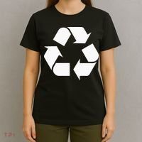 Recycling Logo Recycle Symbol Earth Day T-Shirt thumb 4