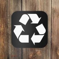 Recycling Logo Recycle Symbol Earth Day Coaster thumb 0