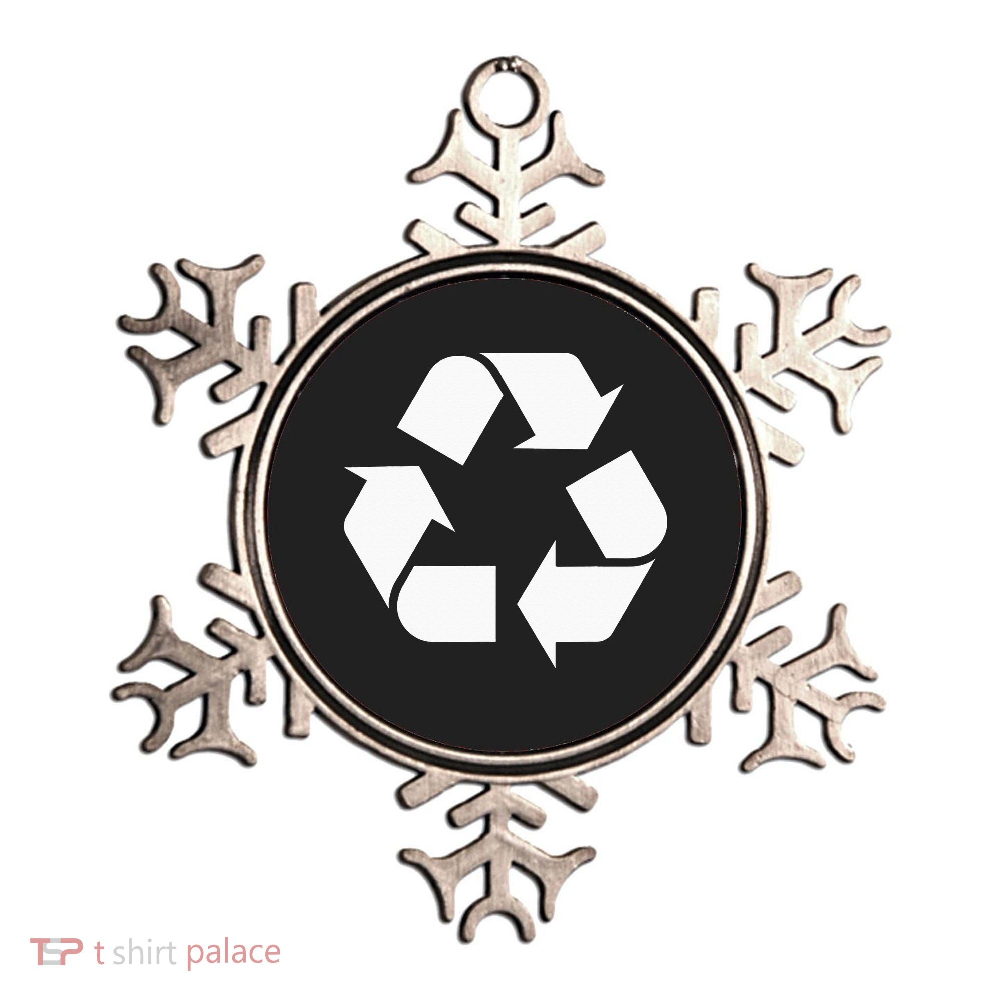 Recycling Logo Recycle Symbol Earth Day Ornament