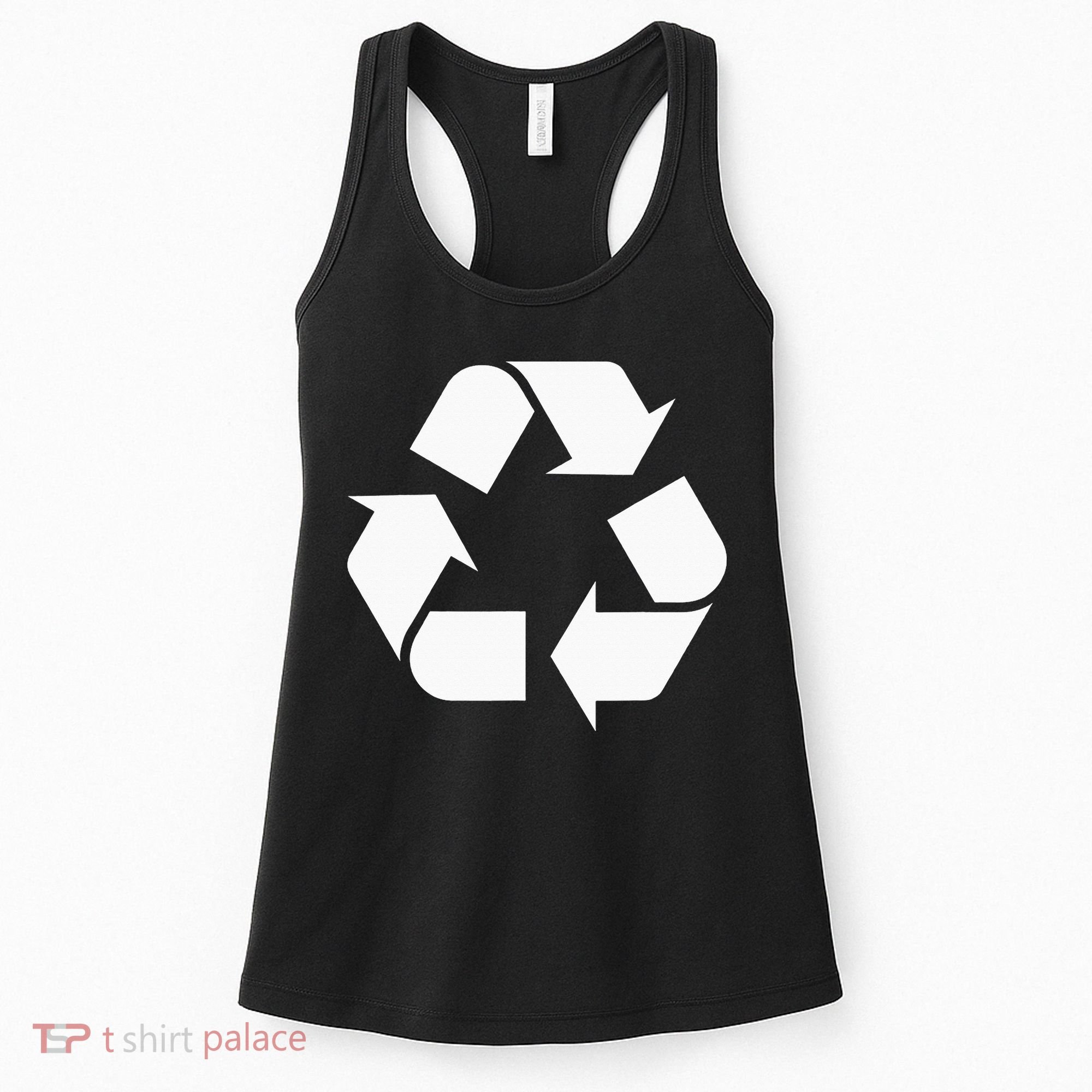 Recycling Logo Recycle Symbol Earth Day Women's Tank Top