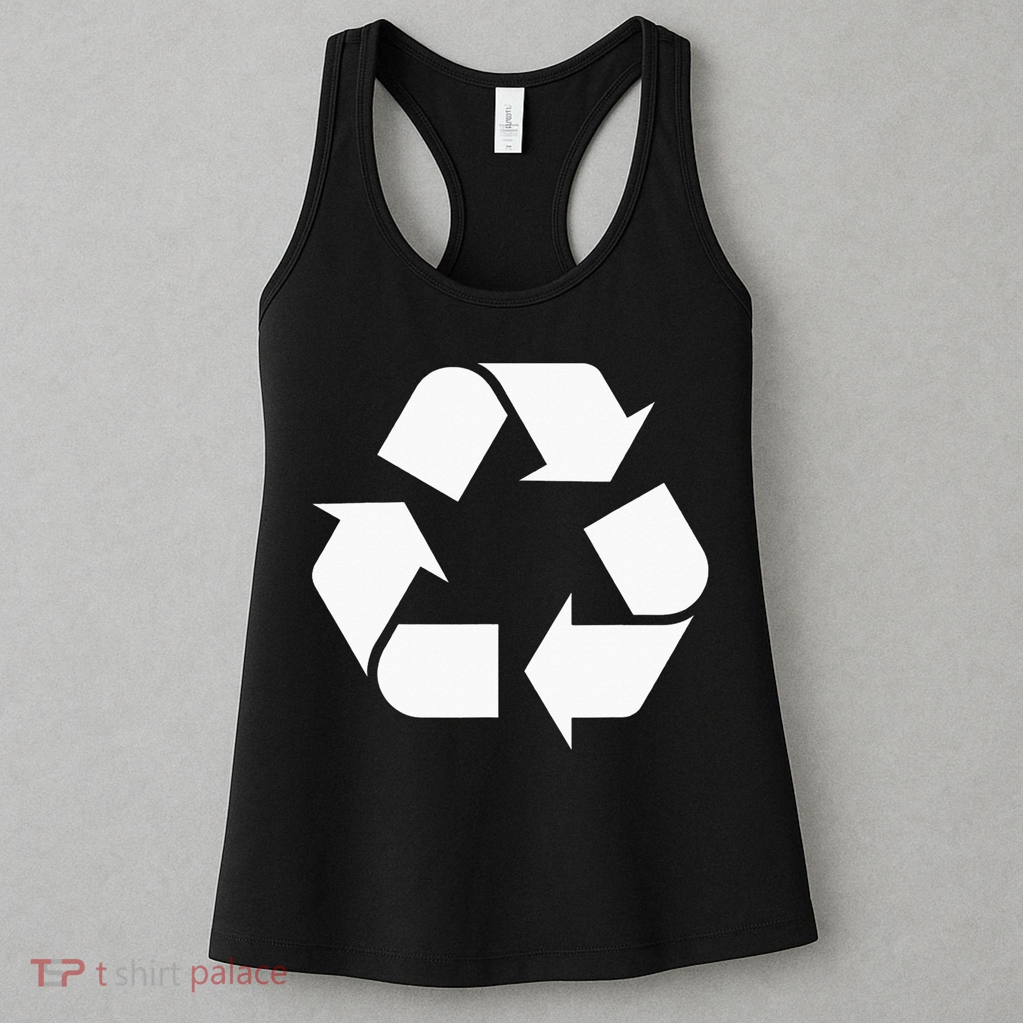 Recycling Logo Recycle Symbol Earth Day Women's Tank Top