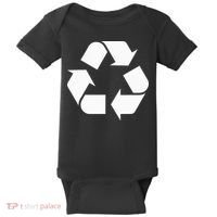Recycling Logo Recycle Symbol Earth Day Baby Bodysuit thumb 0
