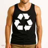 Recycling Logo Recycle Symbol Earth Day Tank Top thumb 3