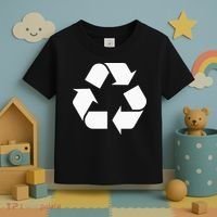 Recycling Logo Recycle Symbol Earth Day Toddler T-Shirt thumb 3