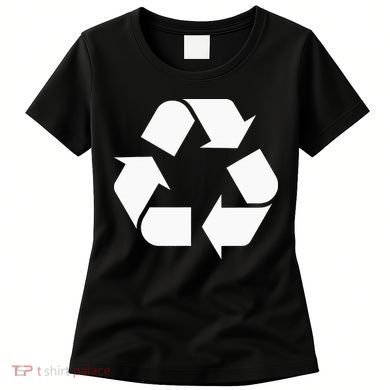 Recycling Logo Recycle Symbol Earth Day Women's T-Shirt