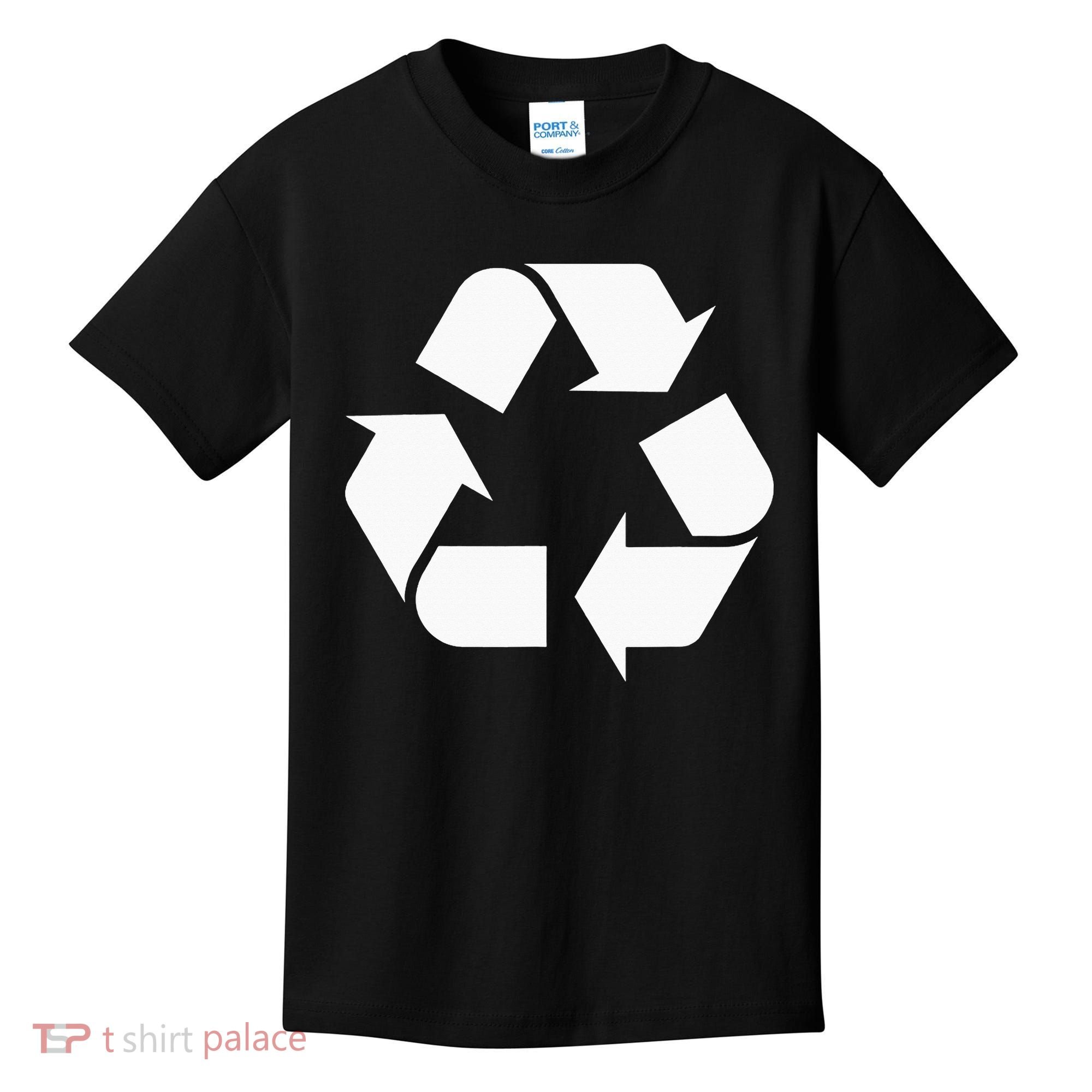 Recycling Logo Recycle Symbol Earth Day Kids T-Shirt