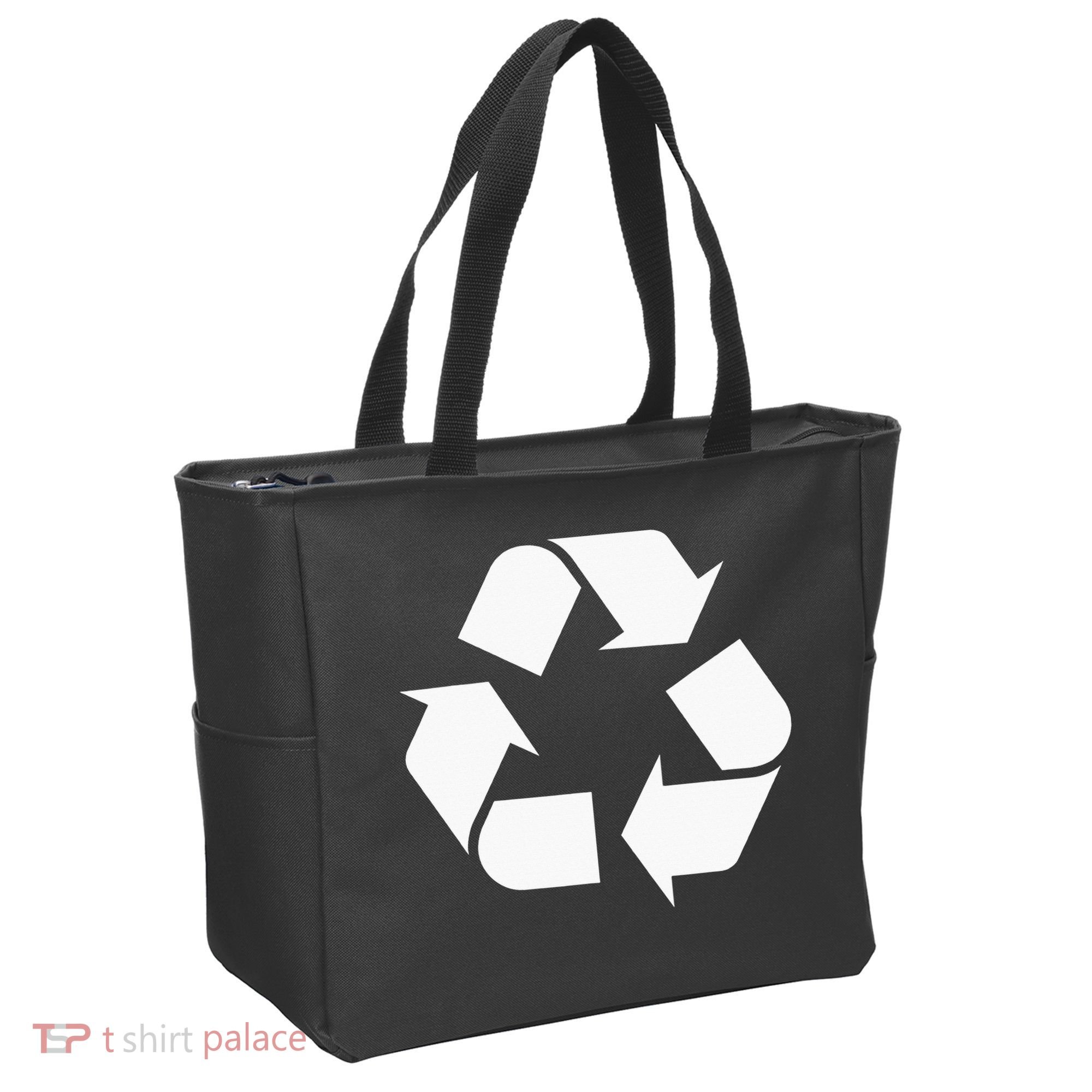 Recycling Logo Recycle Symbol Earth Day Tote Bag