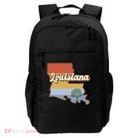 Retro Louisiana Backpack thumb 0