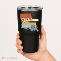Retro Louisiana Tumbler thumb 2