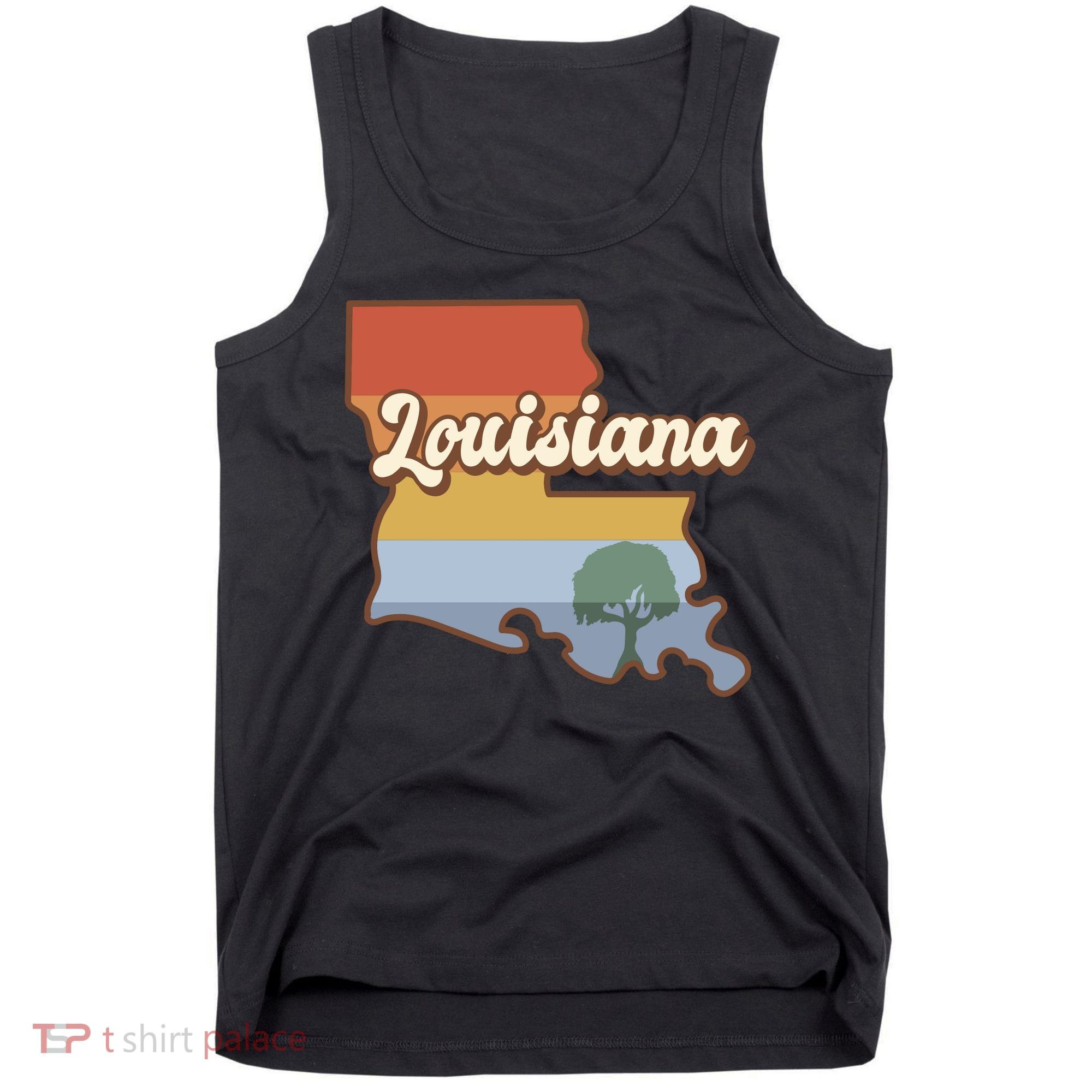 Retro Louisiana Tank Top