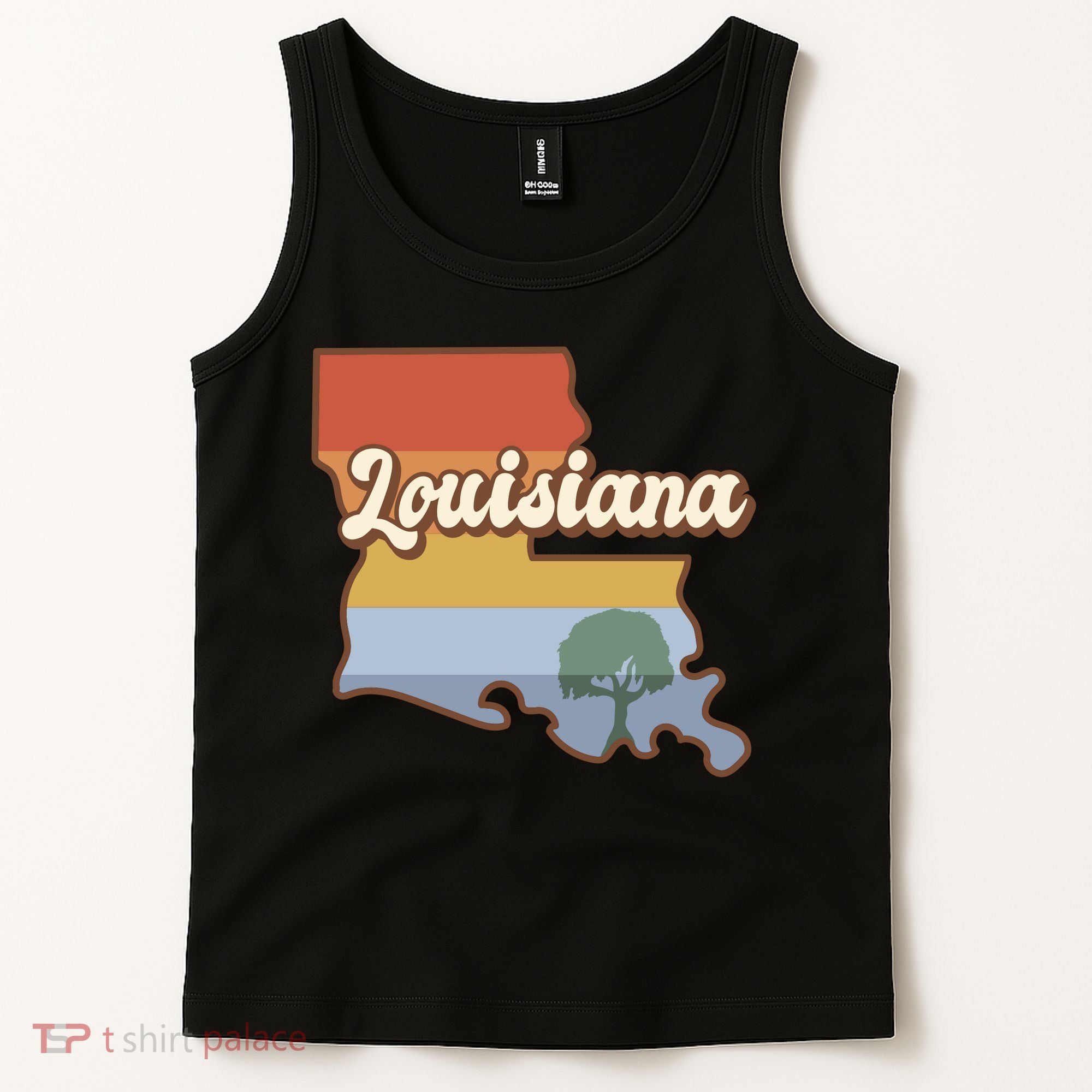Retro Louisiana Tank Top