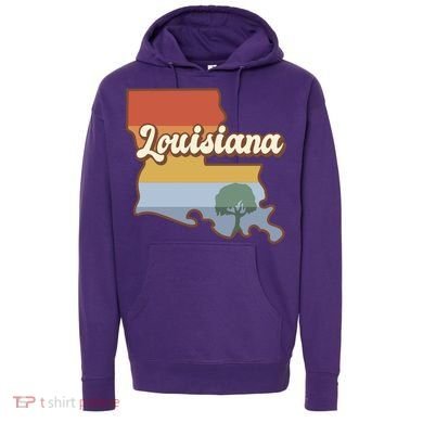 Retro Louisiana Hoodie