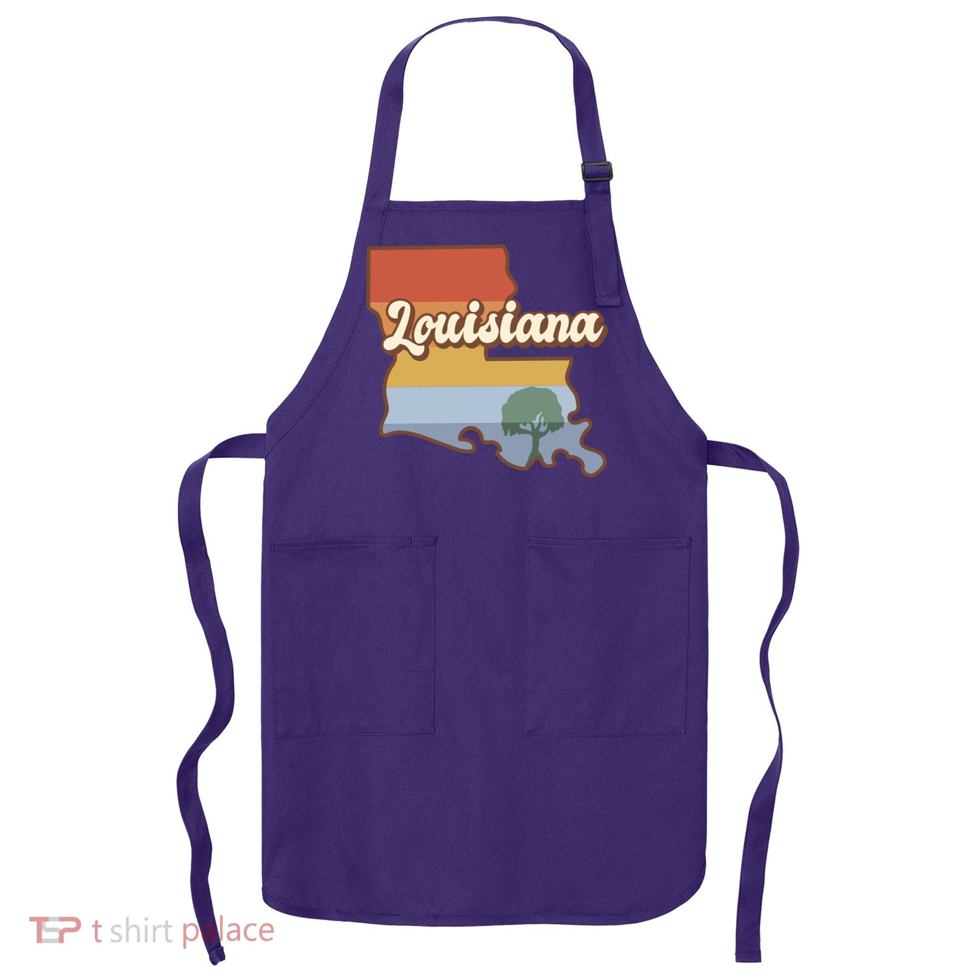 Retro Louisiana Apron