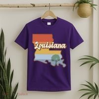 Retro Louisiana T-Shirt thumb 2