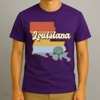 Retro Louisiana T-Shirt thumb 3