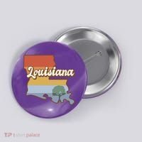 Retro Louisiana Button thumb 0